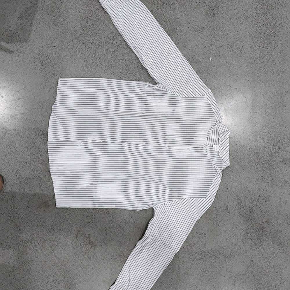 قميص رجالي من الكتان بياقة قائ - مراجعة Casual Loose Linen Shirt Dress وسعره