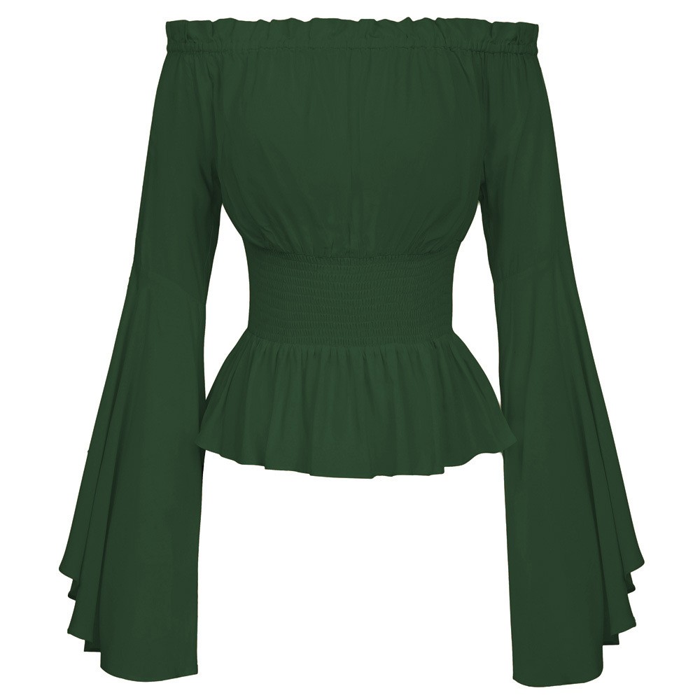 بلوزة بأكمام طويلة، تصميم غير  - مراجعة Tops وسعره